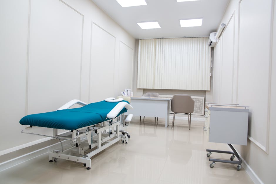 Modern medical office with technology